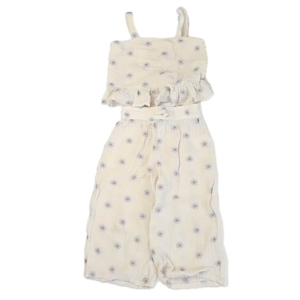 Rylee + Cru Boys Ivory Floral Apparel Sets size: 4-5T